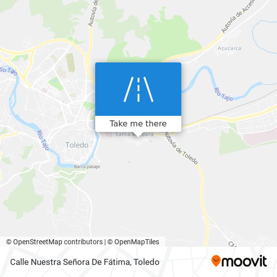 mapa Calle Nuestra Señora De Fátima
