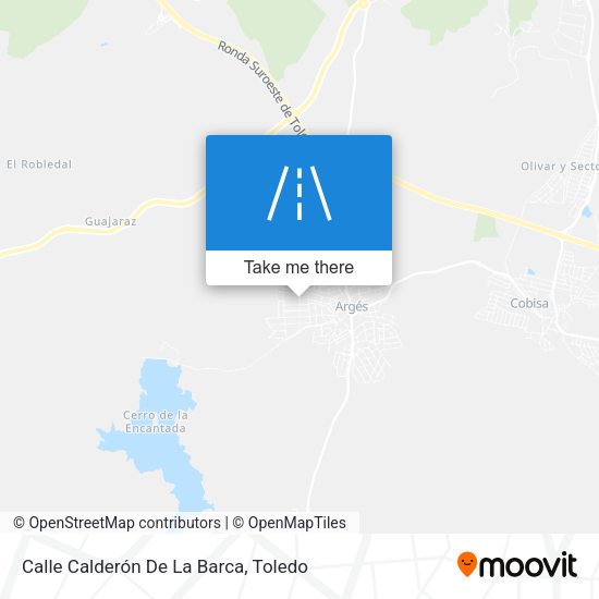 Calle Calderón De La Barca map