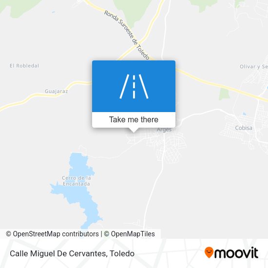 Calle Miguel De Cervantes map