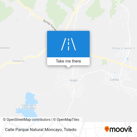 Calle Parque Natural Moncayo map