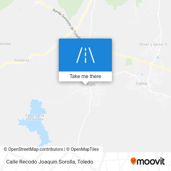 Calle Recodo Joaquín Sorolla map