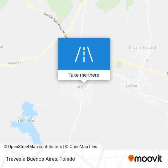 Travesía Buenos Aires map