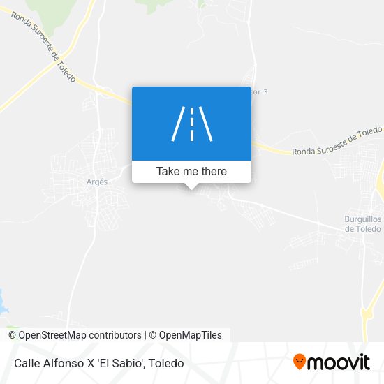 Calle Alfonso X 'El Sabio' map
