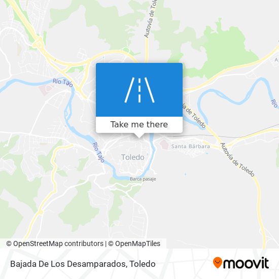 Bajada De Los Desamparados map