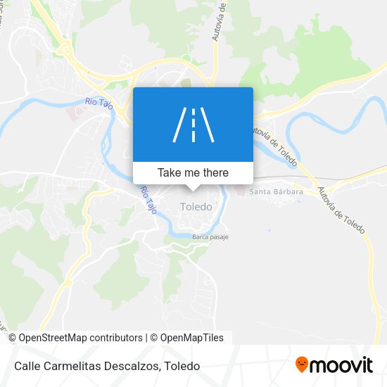 Calle Carmelitas Descalzos map