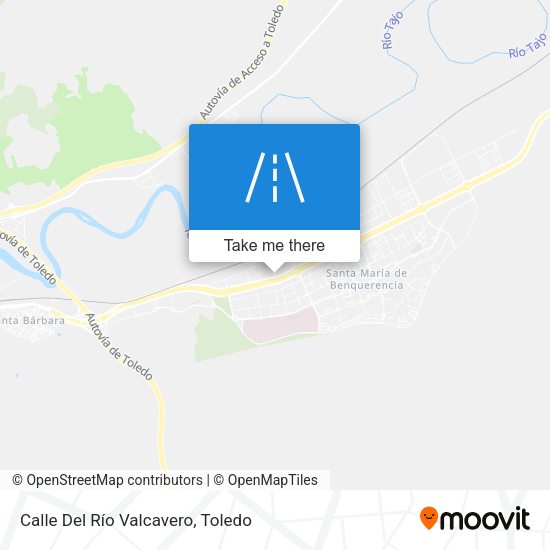 Calle Del Río Valcavero map