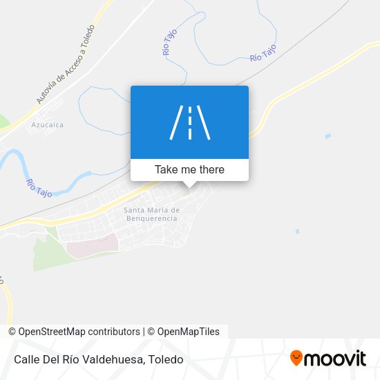 Calle Del Río Valdehuesa map