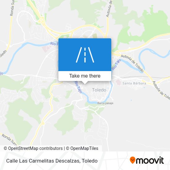 Calle Las Carmelitas Descalzas map