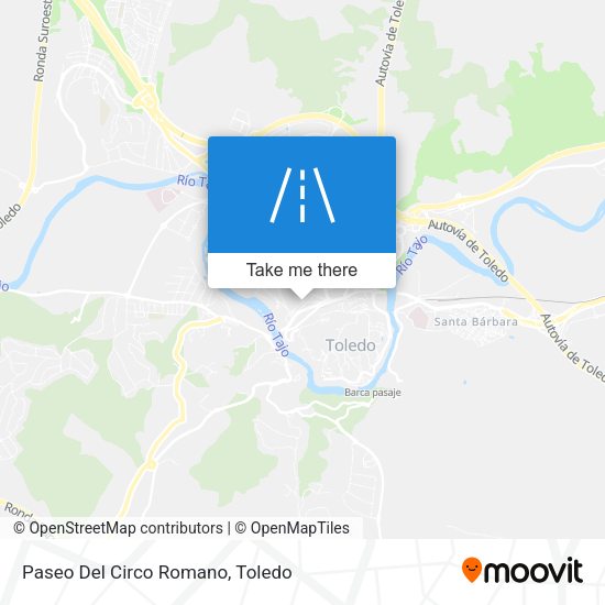 Paseo Del Circo Romano map