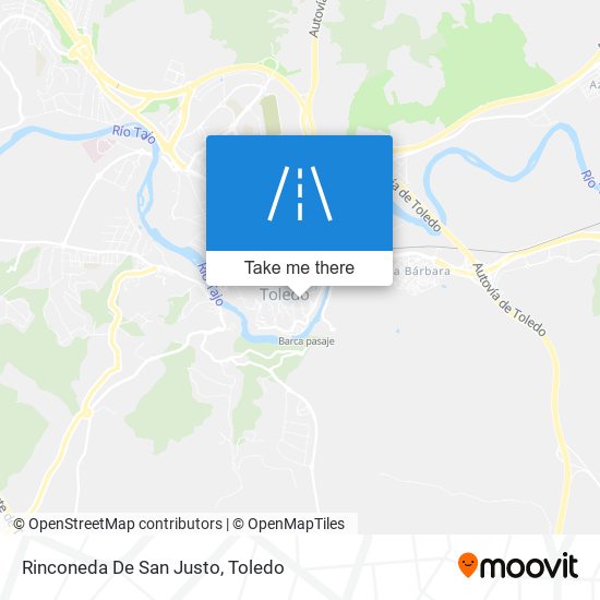 mapa Rinconeda De San Justo