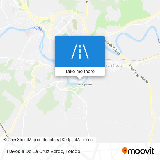 Travesía De La Cruz Verde map