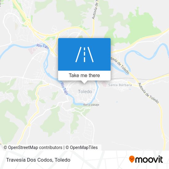 Travesía Dos Codos map