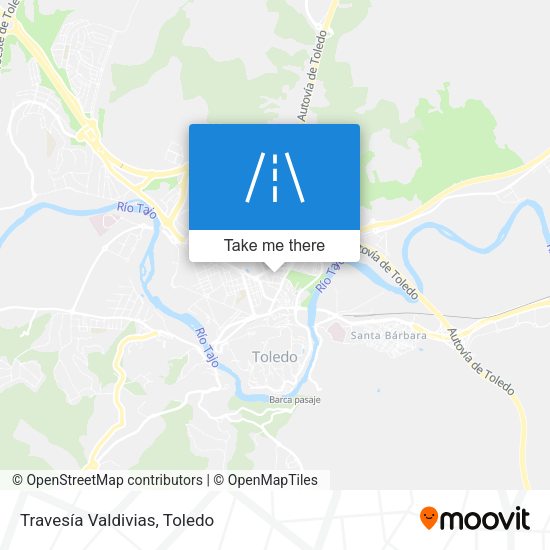 Travesía Valdivias map