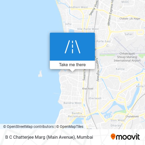 B C Chatterjee Marg (Main Avenue) map