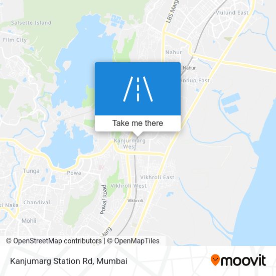 Kanjumarg Station Rd map