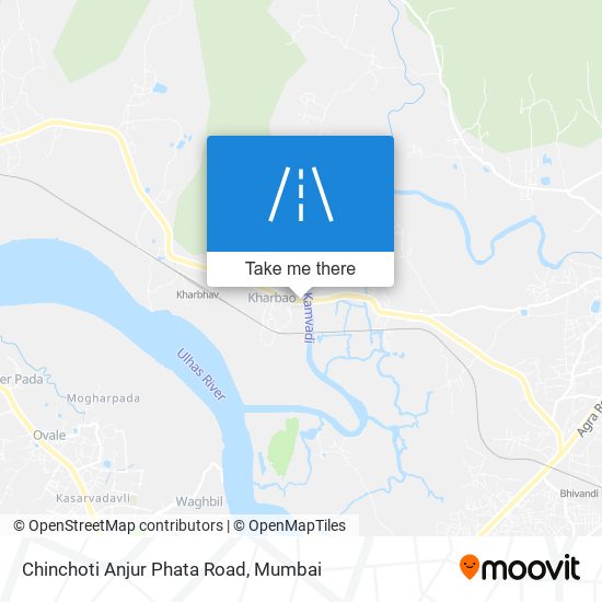 Chinchoti Anjur Phata Road map