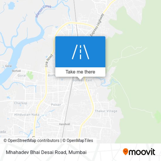 Mhahadev Bhai Desai Road map