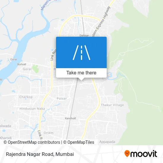 Rajendra Nagar Road map
