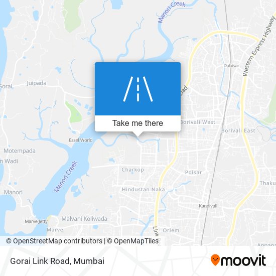 Gorai Link Road map