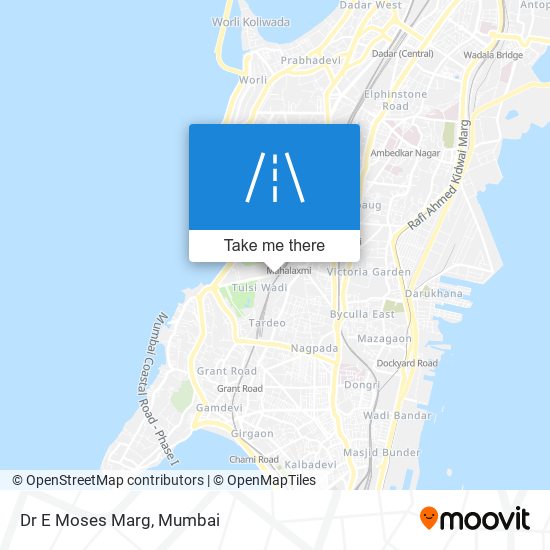 Dr E Moses Marg map