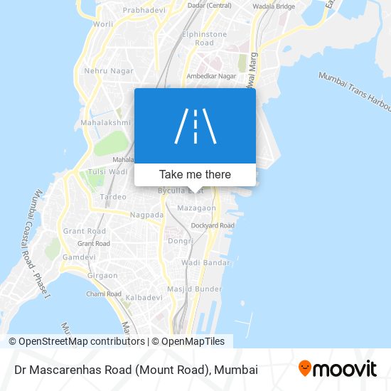 Dr Mascarenhas Road (Mount Road) map