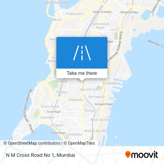 N M Cross Road No 1 map