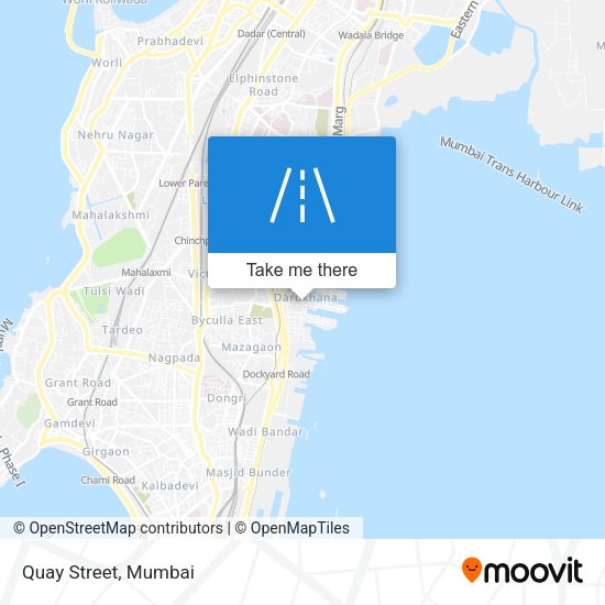 Quay Street map