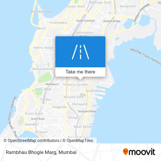 Rambhau Bhogle Marg map