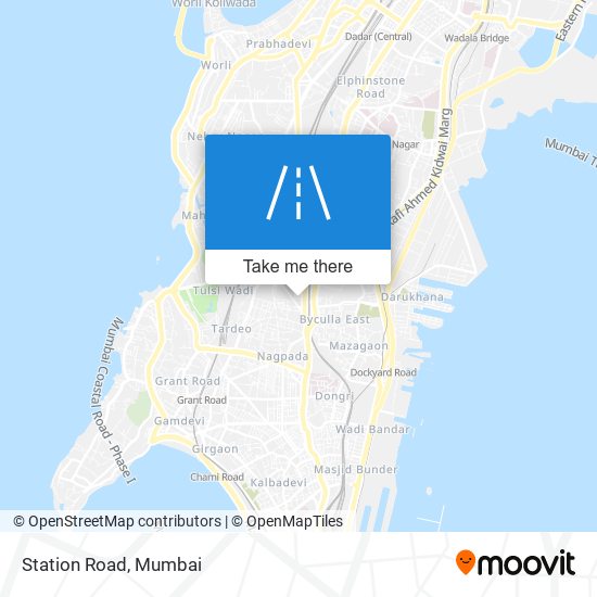 Station Road map