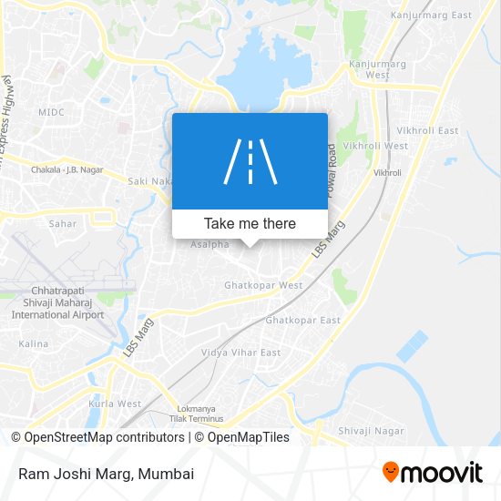 Ram Joshi Marg map