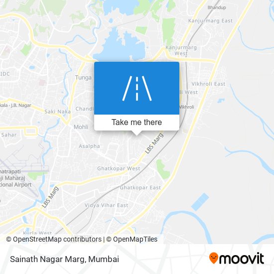 Sainath Nagar Marg map