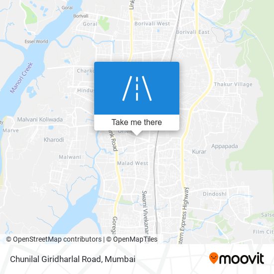 Chunilal Giridharlal Road map