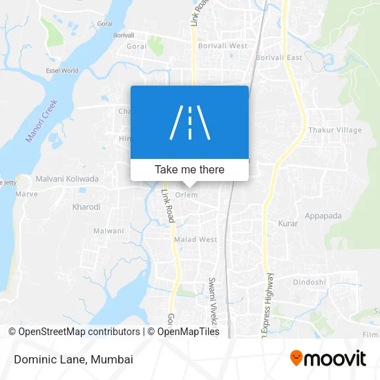 Dominic Lane map