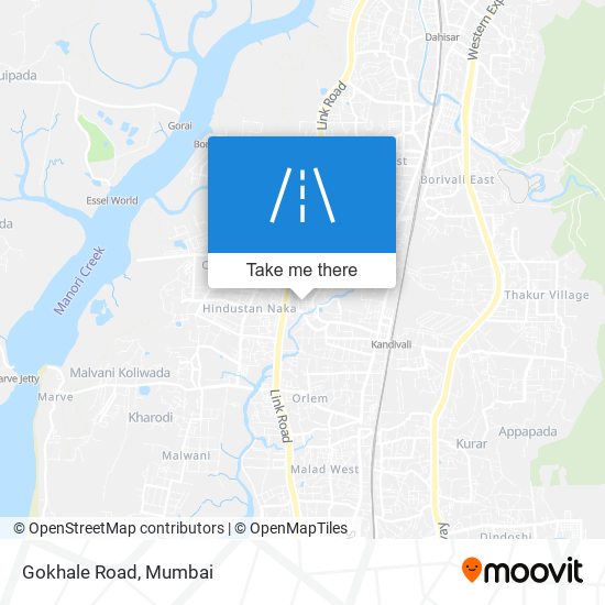 Gokhale Road map