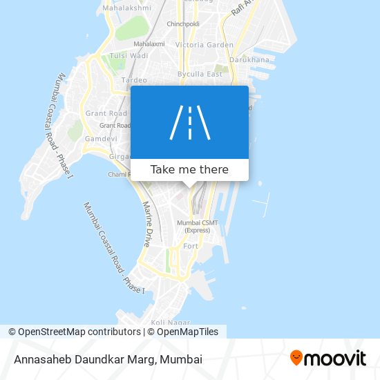 Annasaheb Daundkar Marg map