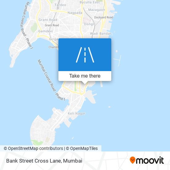 Bank Street Cross Lane map