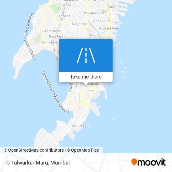 G Talwarkar Marg map