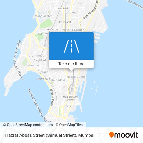Hazrat Abbas Street (Samuel Street) map