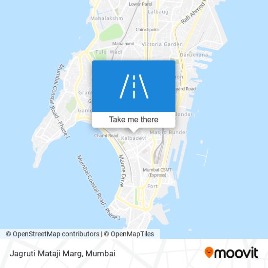Jagruti Mataji Marg map