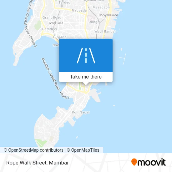 Rope Walk Street map