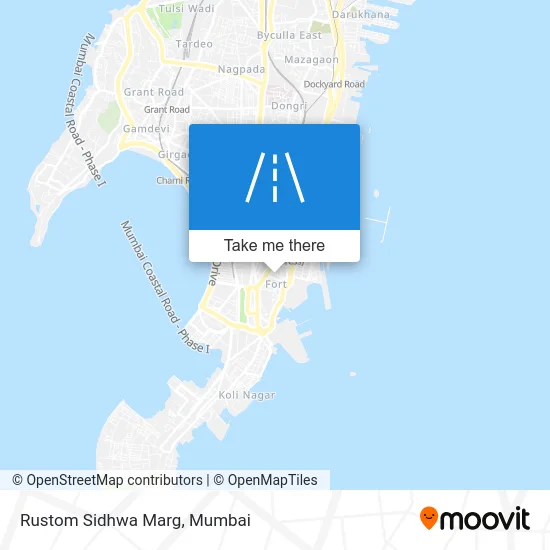 Rustom Sidhwa Marg map