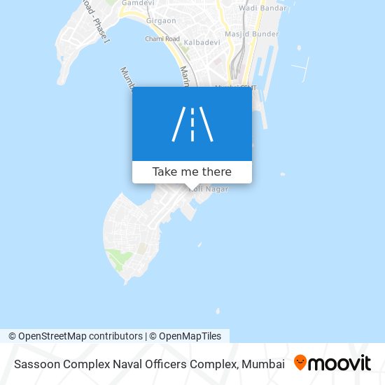 Sassoon Complex Naval Officers Complex map