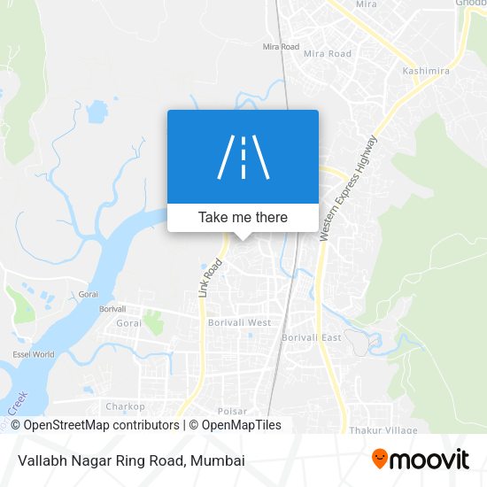 Vallabh Nagar Ring Road map