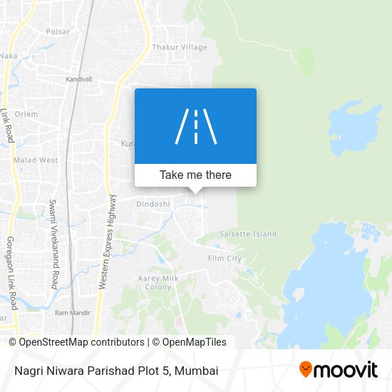 Nagri Niwara Parishad Plot 5 map