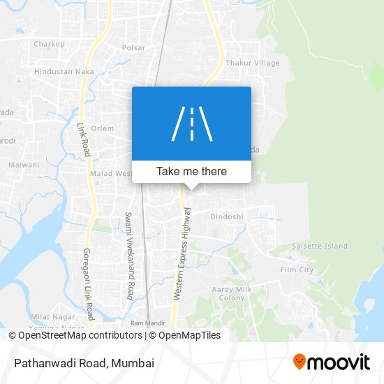 Pathanwadi Road map