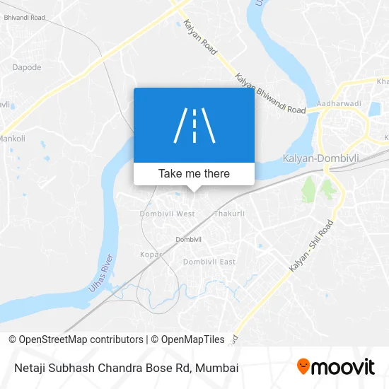 Netaji Subhash Chandra Bose Rd map