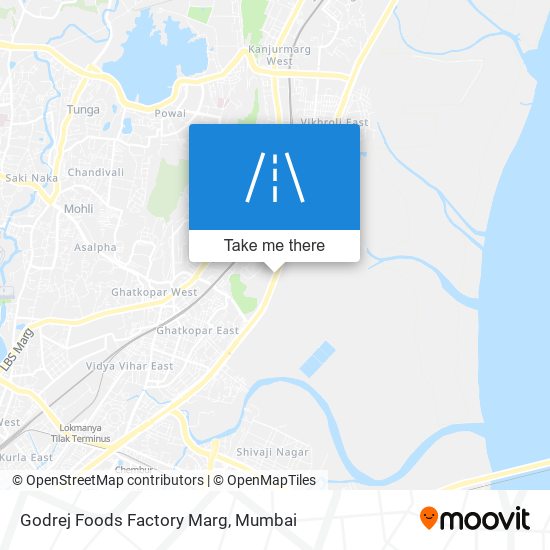 Godrej Foods Factory Marg map
