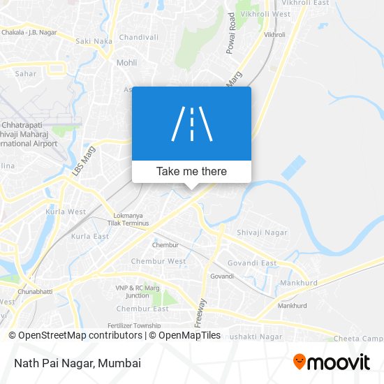 Nath Pai Nagar map