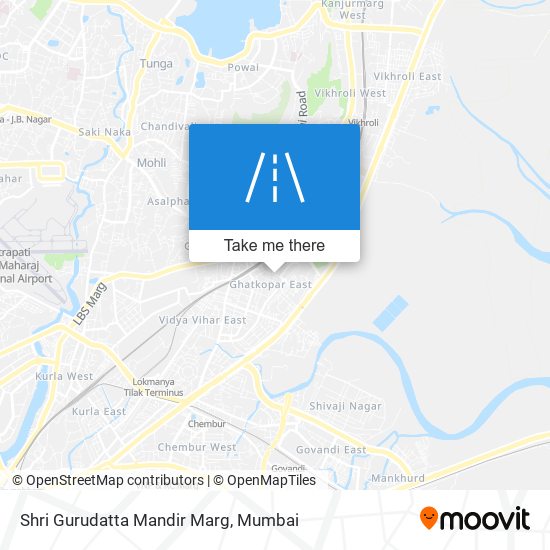 Shri Gurudatta Mandir Marg map