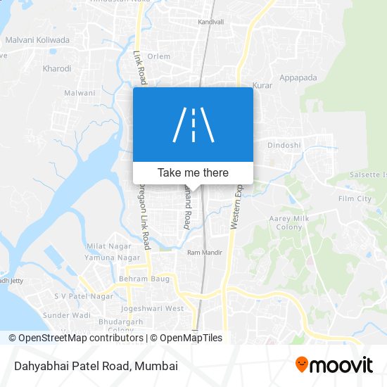 Dahyabhai Patel Road map